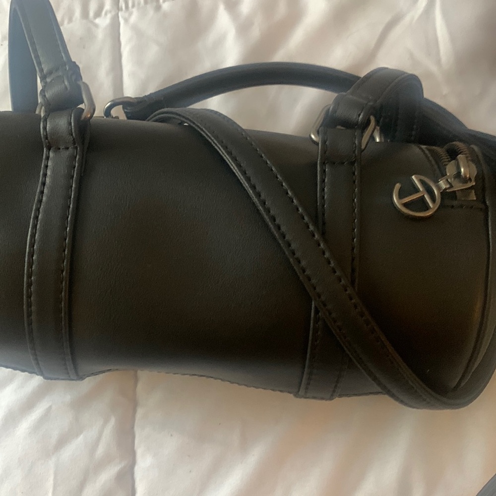 Small Black duffle  telfar bag